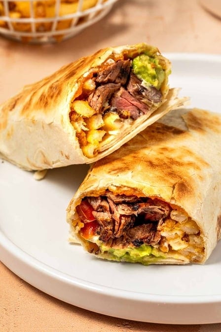 Carne Asada Burrito (Steak).