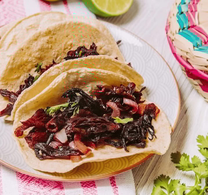 Tacos De Jamaica (3) (Hibiscus).
