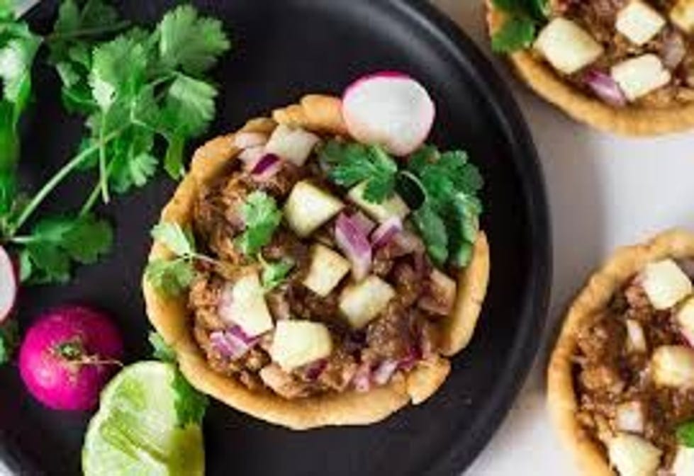 Sope Al Pastor (Marinated Pork).