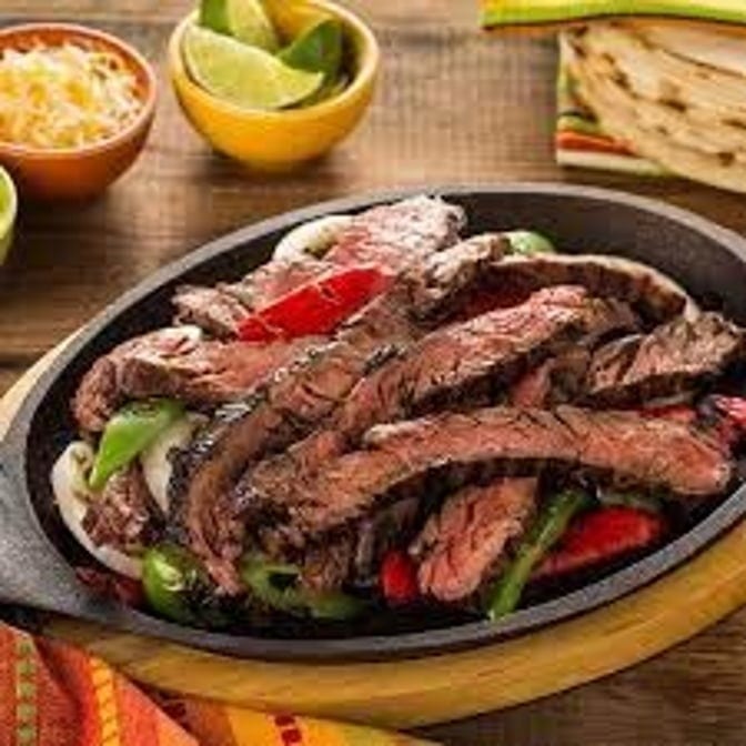 Carne Asada Fajitas (Steak).